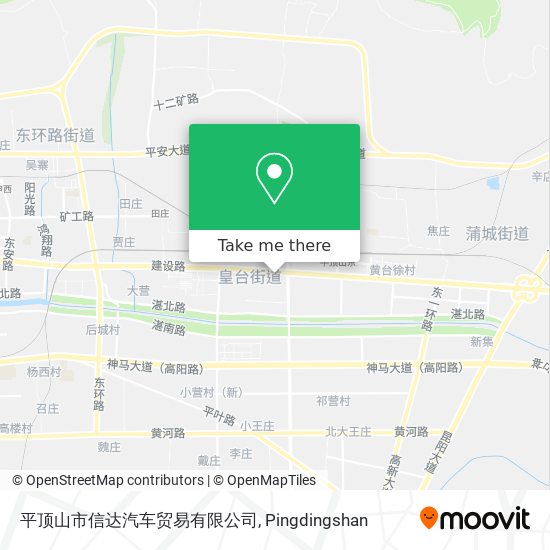 平顶山市信达汽车贸易有限公司 map