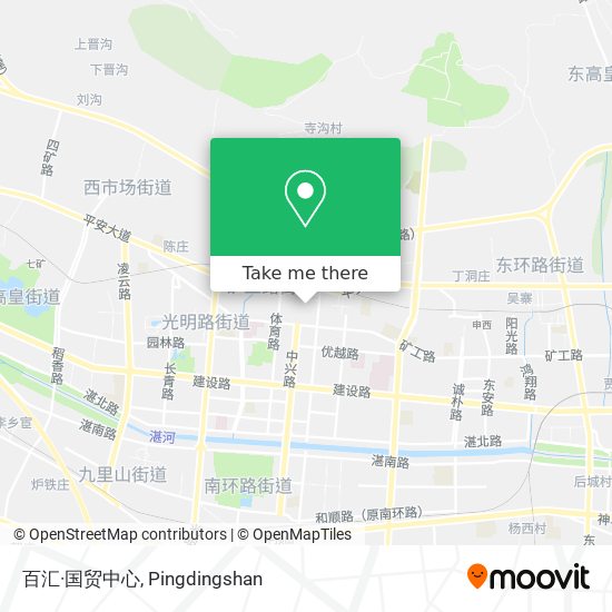 百汇·国贸中心 map