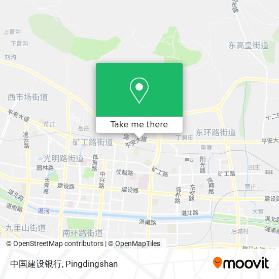 中国建设银行 map