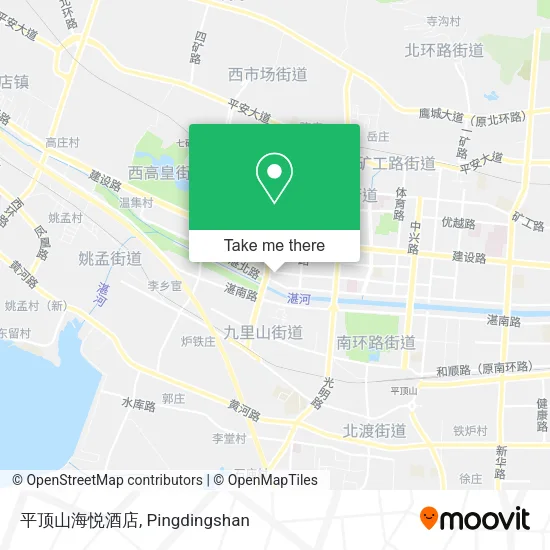 平顶山海悦酒店 map