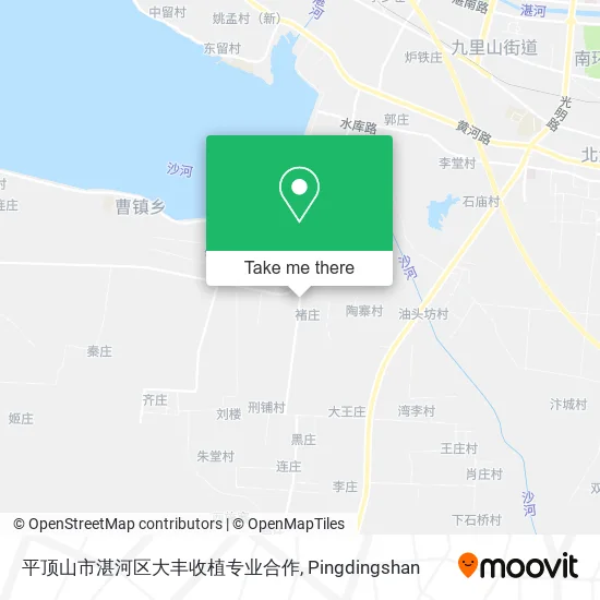平顶山市湛河区大丰收植专业合作 map