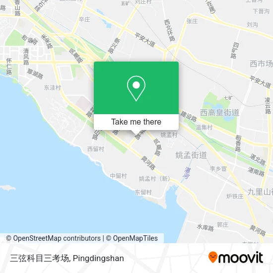 三弦科目三考场 map