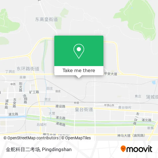 金舵科目二考场 map