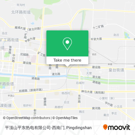 平顶山平东热电有限公司-西南门 map