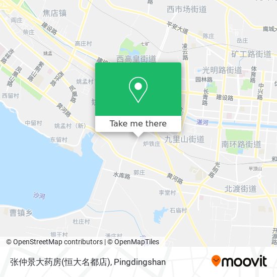 张仲景大药房(恒大名都店) map