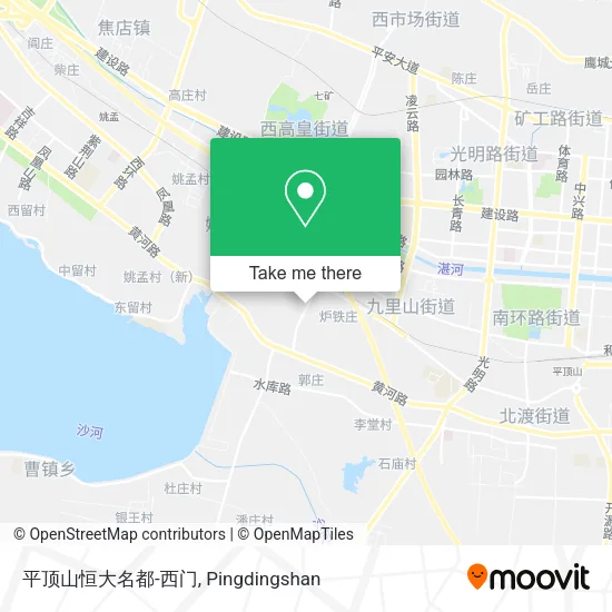 平顶山恒大名都-西门 map