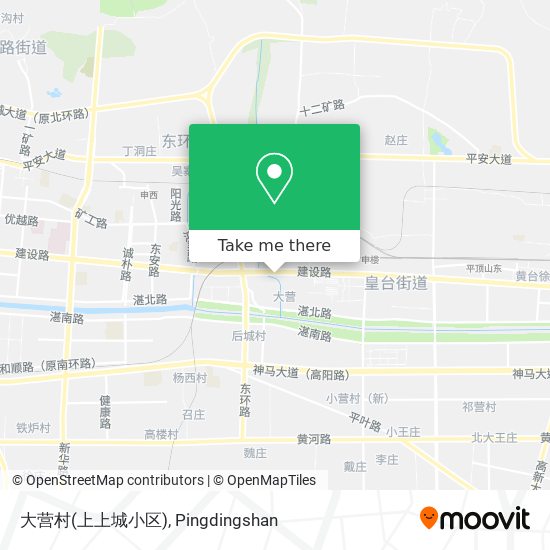 大营村(上上城小区) map