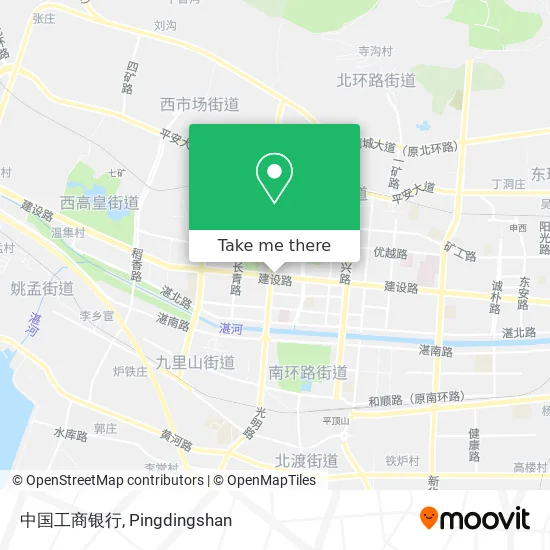 中国工商银行 map