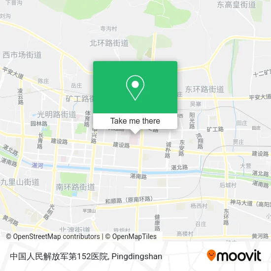 中国人民解放军第152医院 map