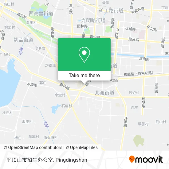 平顶山市招生办公室 map