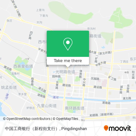 中国工商银行（新程街支行） map
