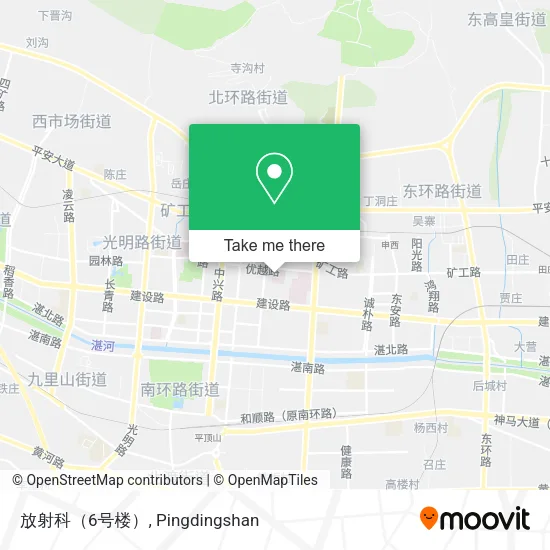 放射科（6号楼） map