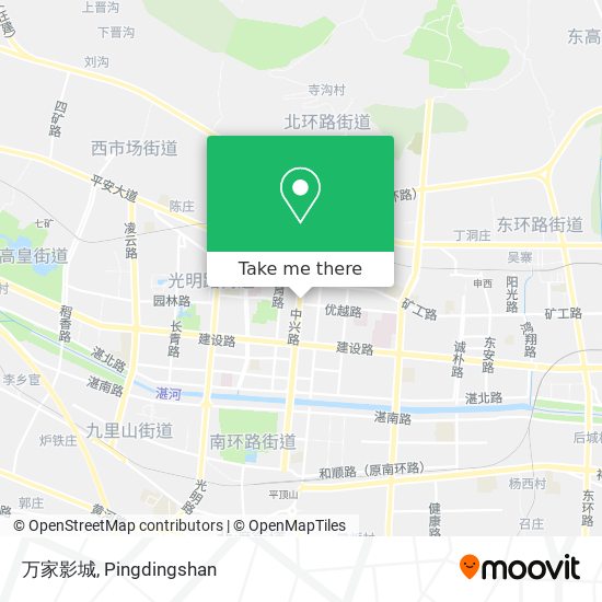 万家影城 map