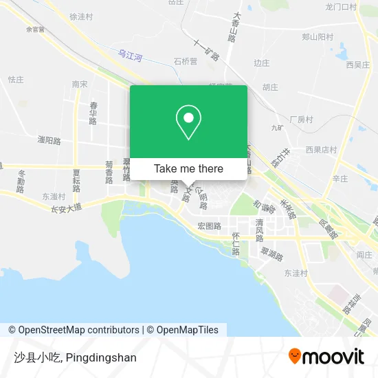 沙县小吃 map