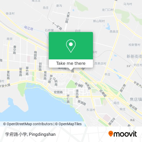 学府路小学 map