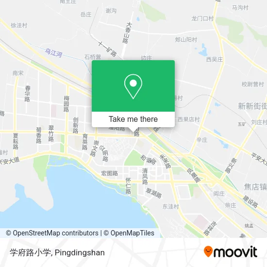 学府路小学 map