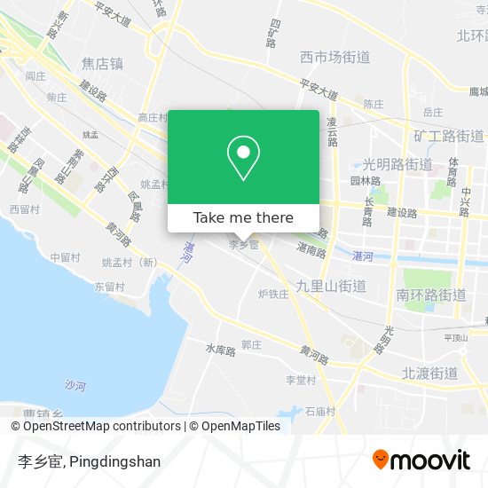 李乡宦 map