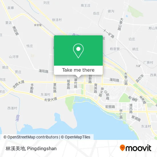 林溪美地 map