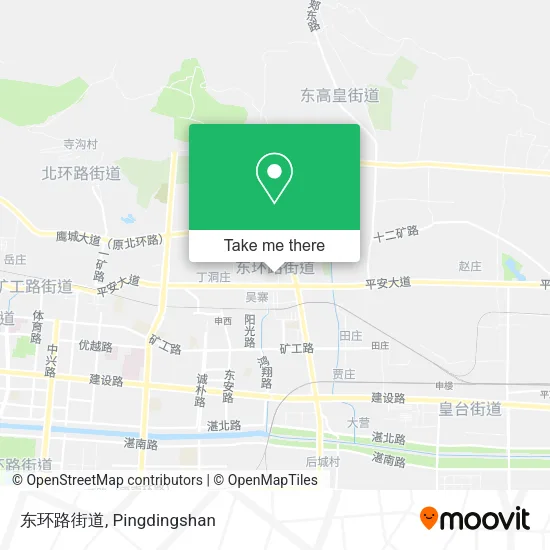 东环路街道 map