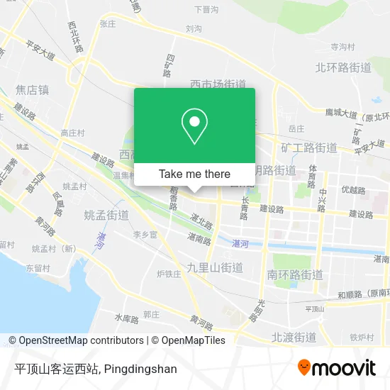 平顶山客运西站 map