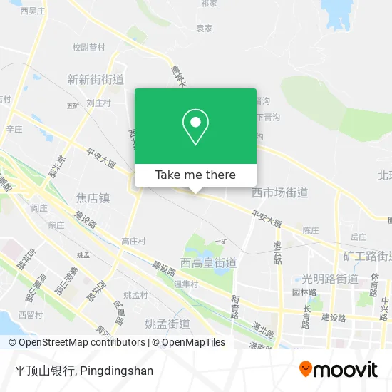 平顶山银行 map