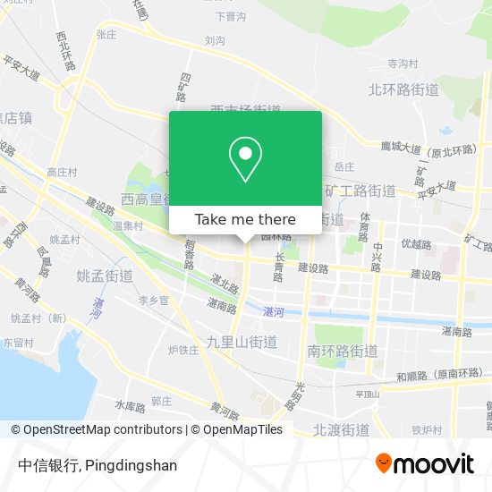 中信银行 map