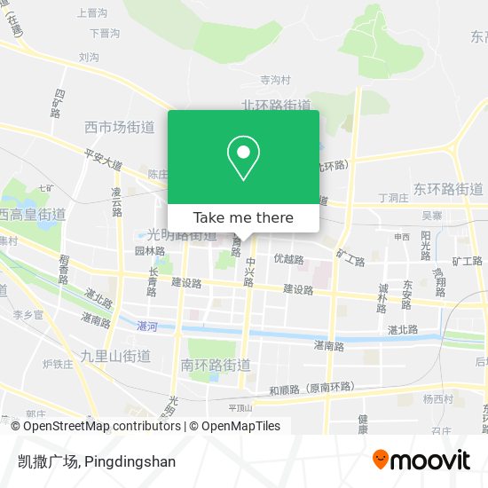 凯撒广场 map