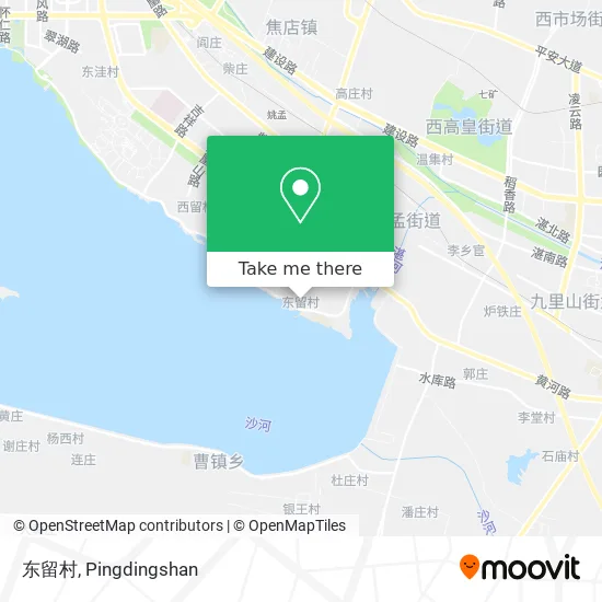 东留村 map