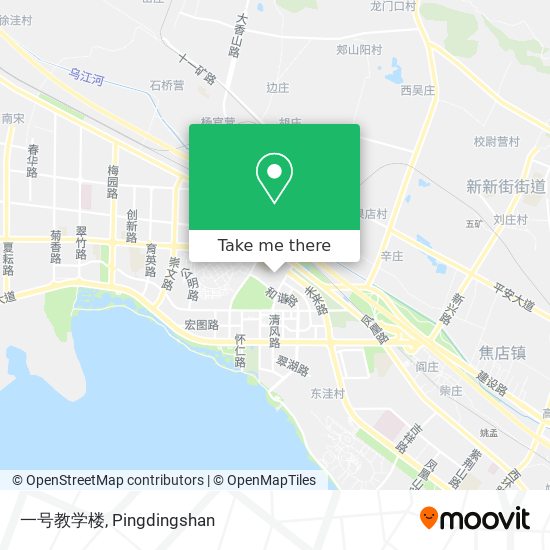 一号教学楼 map