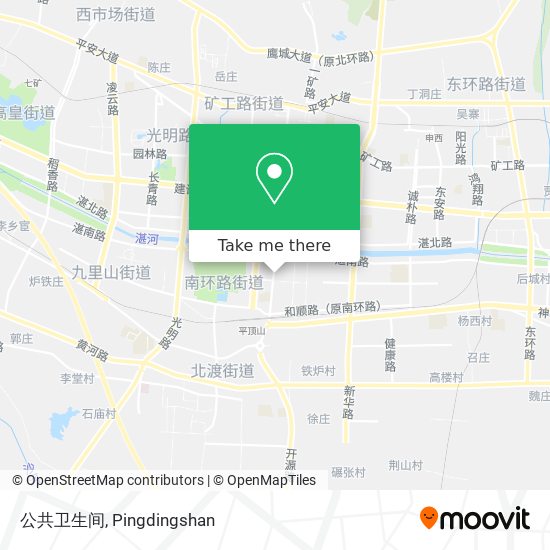 公共卫生间 map