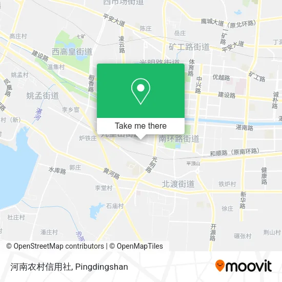 河南农村信用社 map