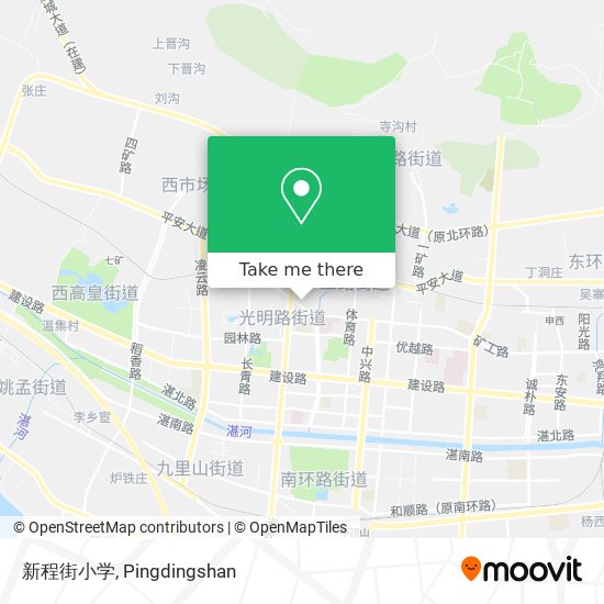 新程街小学 map