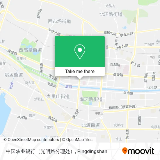 中国农业银行（光明路分理处） map