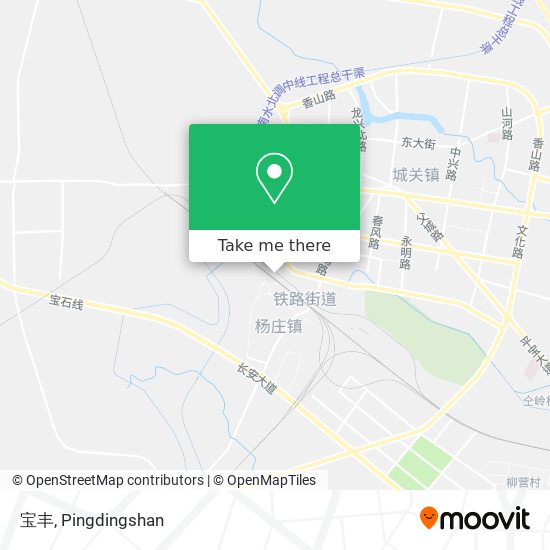 宝丰 map