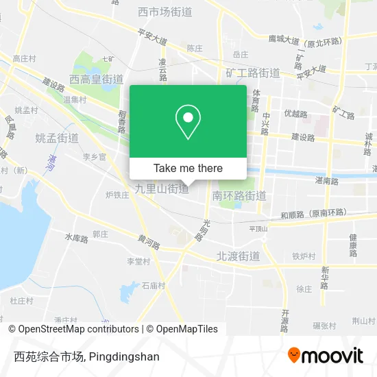 西苑综合市场 map