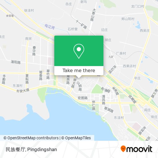民族餐厅 map