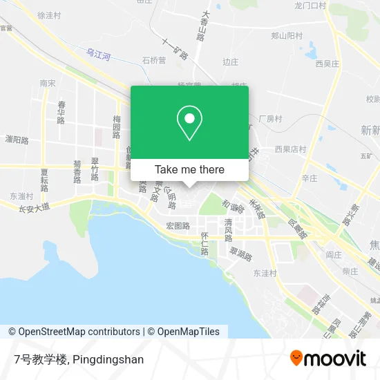 7号教学楼 map