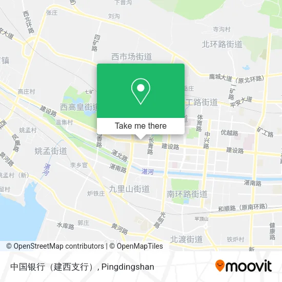 中国银行（建西支行） map