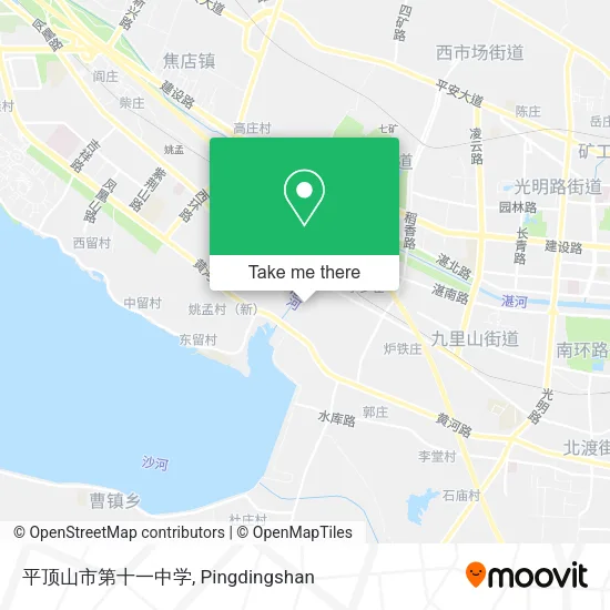 平顶山市第十一中学 map