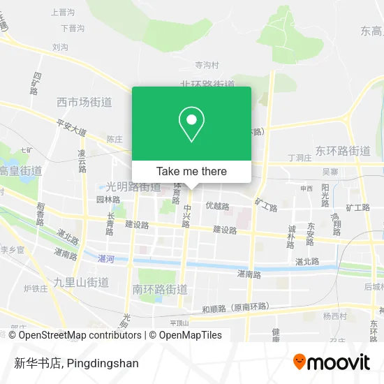 新华书店 map