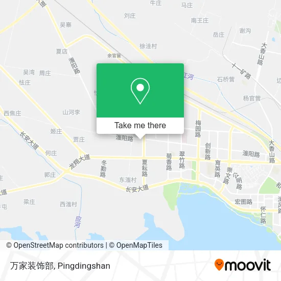万家装饰部 map