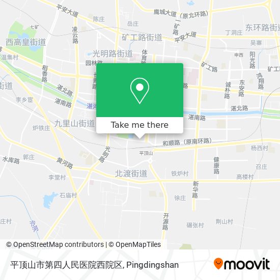 平顶山市第四人民医院西院区 map