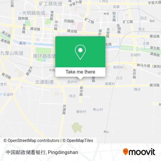 中国邮政储蓄银行 map