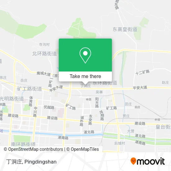 丁洞庄 map