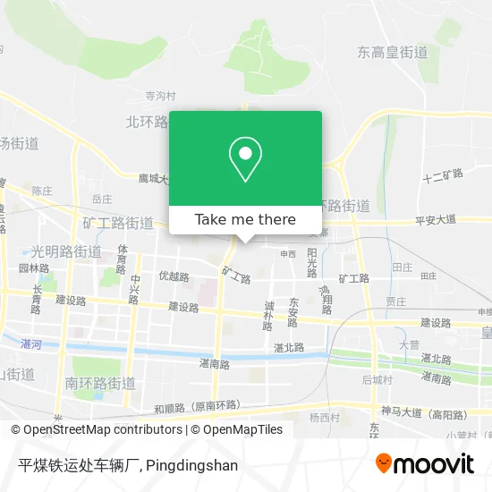 平煤铁运处车辆厂 map