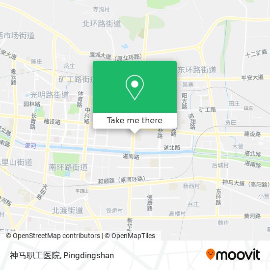 神马职工医院 map
