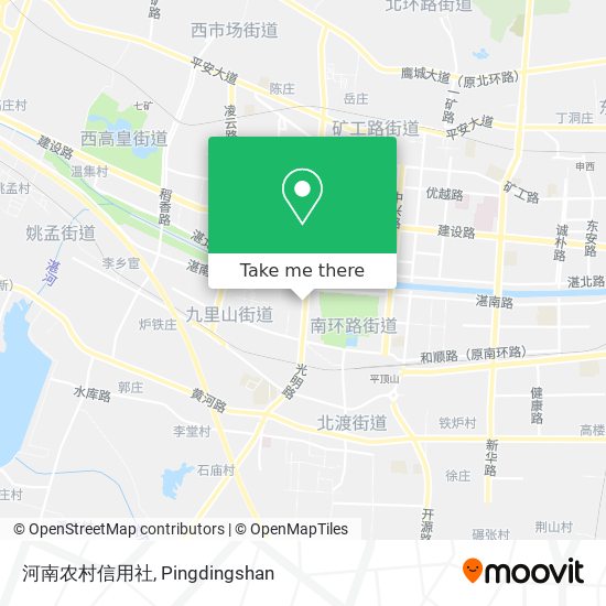 河南农村信用社 map