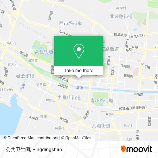 公共卫生间 map