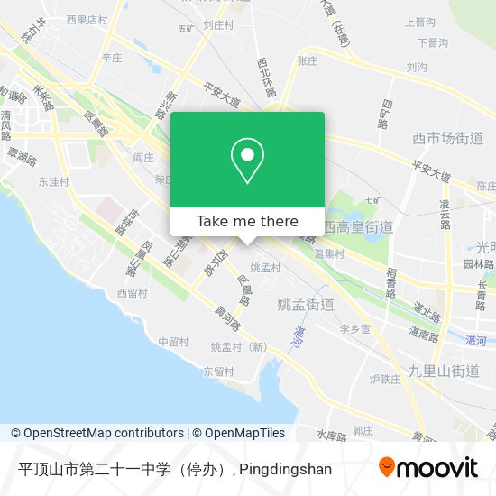 平顶山市第二十一中学（停办） map