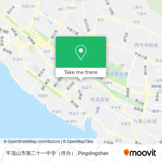 平顶山市第二十一中学（停办） map
